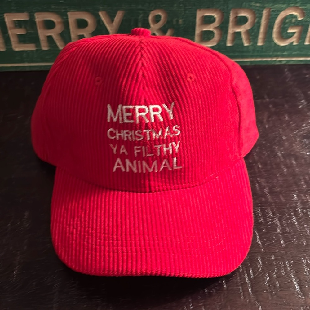 Never Used!!! Home Alone “Merry Christmas” Hat